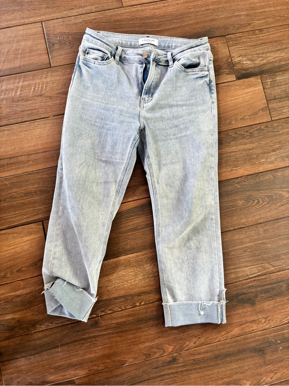Light Wash Women's Jeans - lovervet Slim Straight